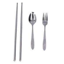 Outdoor Silberbesteck Set Klappbar 3tlg.