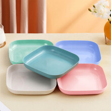 Plateau de service à 3 niveaux en acrylique - Organisateur de fruits et de collations pour table basse, plateau de réception avec poignées pour un