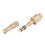 Brass Water Hose Nozzle with Rotatable Spray Control 2