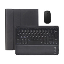 Keyboard Case compatible with iPad Air 3 10.5 & Pro 10.5 with Wireless Mouse - Slim Protective Cover with Keyboard and Touchpad