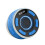 Bluetooth-doucheluidspreker IPX7 waterdicht, 10 uur speeltijd, blauw 1