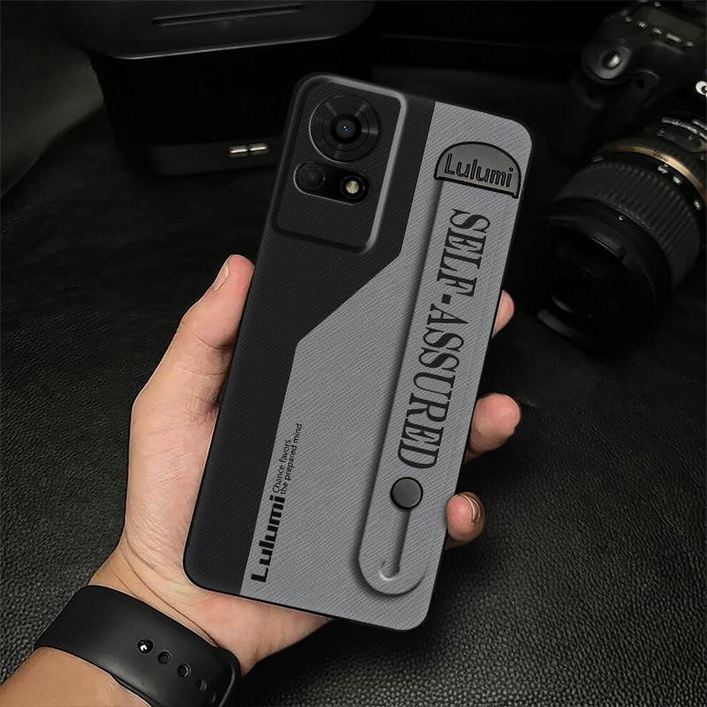 Phone Case Compatible With Tcl 50Le/T510spp – Anti-Dust, Anti-Knock, Kickstand, Soft Geometry Design 9009879189152