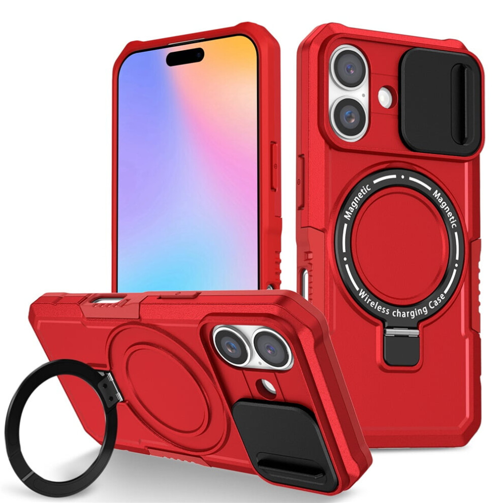 Iphone 16 Case 6.1 Inch Sliding Camera Cover Magsafe 913211539378