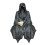 Spooky Black Robe Ornament Halloween Grim Reaper Statue 1