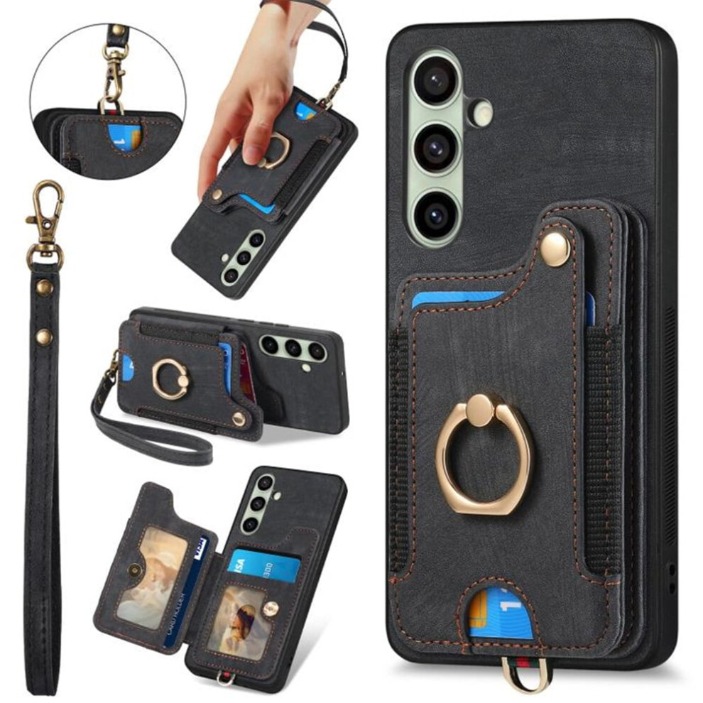 Wallet Phone Case For Samsung Galaxy A56 5G Pu Leather Flip 919886079331