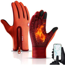 Blushhub Winter Gloves – Touchscreen, Non-Slip, Windproof, Thermal – Compatible with smartphones