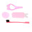Smooth Surface Eyelash Tool Featuring Lightweight Mascara Tool With Eyelash Assist Comb, Plastic Makeup Applicator For Mess-Free Application 3