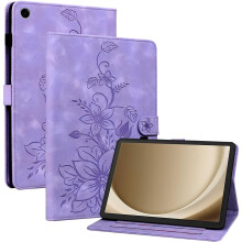 Custodia in pelle PU viola per Samsung Galaxy Tab A9+/A9Plus11" (2023, SM-X210/X215/X216), supporto magnetico e porta penna – Compatibile con