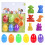 Easter Egg Insect 12 Trick And Egg Children's Handmade Easter Egg Toys(B,Plastic) 1