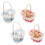 8Sets Mini Bamboo Easter Basket with Artificial Eggs for Play Kitchen 1