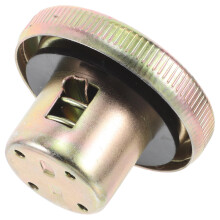 4Pcs Universal Bent Beam Motorcycle Gas Caps Metal Gold Leak Resistant
