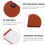 10Pcs Brown Cd Storage Bag Practical Durable Disc Protective Case 8