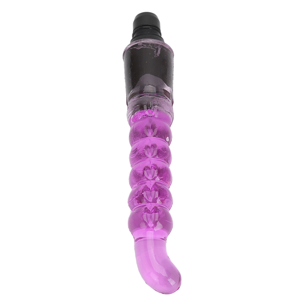 Purple Soft Silicone Massager Head 0.71-0.75In
