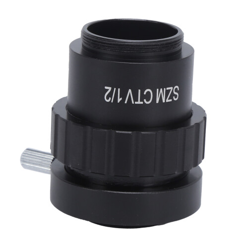 C Mount Microscope Camera Adapter 0.5X for Trinocular Stereo Microscope