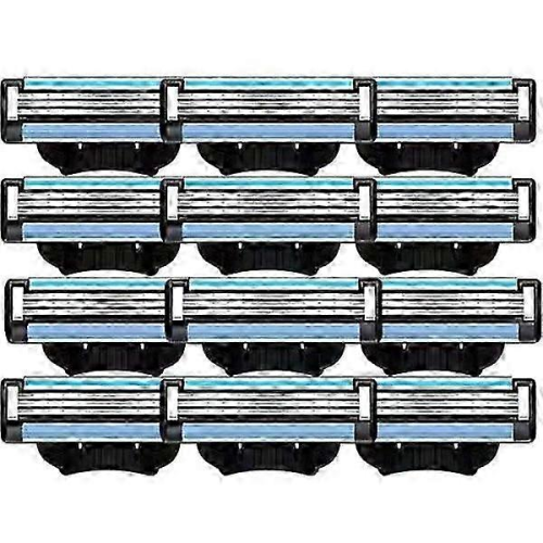 20-pack Mach 3 Razor Blades, Manual, Compatible with Men 2