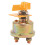 300A Rotary 12V/24V Battery Isolator Switch with Lockable Keyhole 3