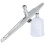 Replaceable Nozzles Airbrush with Precision Spray Control, Quick Coupler System for Car and Motorcycle Graphics, Dual Action Gravity Feed for Nail 4