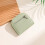 Women's Leather Zip Wallet with ID Window and Card Slots 4