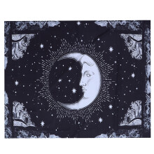 Aesthetic Wall Tapestry, Boho Mystic Decor with Unique Pattern Design, High-Quality Polyester Fabric, 230x180cm for Beach Blanket, Picnic