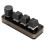 Simple To Use Macro Mechanical Keyboard With Knob Function Programmable Keypad Usb Or Bt Connection Acrylic Material Mini Portable Keyboard For 3