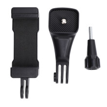 Stabilt stöd för expansionstelefonklämma för OSMO Pocket3, 1/4-tums skruvadapter med starkt grepp, universell smartphonehållare för mångsidig