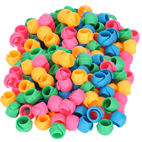 Flexible Material Thread Spool Huggers Soft Silicone Prevent Unwinding Compact Size Reusable Keep Tidy Sewing Gift Space Saver Thread Organizer for 2