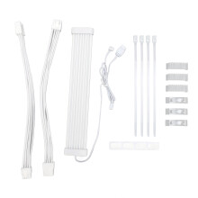 Prodlužovací kabel Armb LED pro grafickou kartu a základní desku, 5V Armb, 3pinové připojení, jednotné světelné efekty, prémiový měkký
