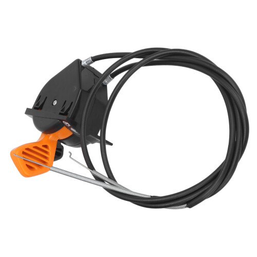 Câble de commande d'accélérateur/starter de rechange compatible avec les tracteurs John Deere. Câble à double poignée de commande, robuste et 2