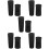 5Sets Black Silicone Handle Cover for Cordless Wireless Microphone Use 8