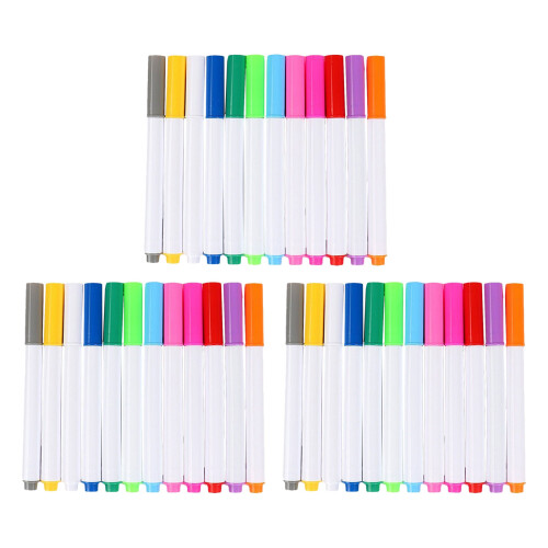 108Pcs Fluorescent Neon Whiteboard Markers Quick-Dry Colored Pens 2