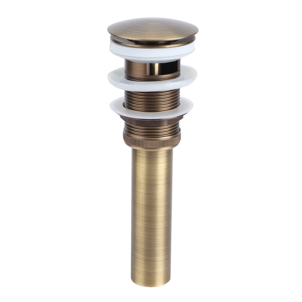 Easy Installation Drain, No Overflow Sink Drain For Versatility, Corrosion Resistant Finish Ensures Durability 9425574319081