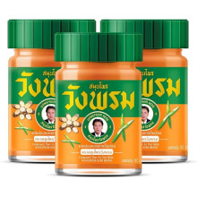 3 Baumes Orange Wang Prom (50g) - Formule met Cryptolepis en Kurkuma: Spier-, Gewrichtscomfort en Intense Ontspanning