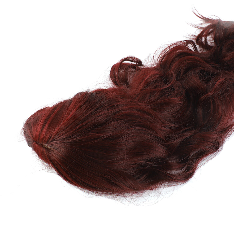 Long 26" High Temp Synthetic Wig with Bangs & Cap