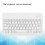 Ελαφριά θήκη πληκτρολογίου Bluetooth για iPad Pro 9,7 ιντσών, μαγνητικά αποσπώμενο 7