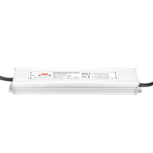 Τροφοδοτικό μετασχηματιστή οδήγησης LED 24V60W IP67 Αδιάβροχο περίβλημα αλουμινίου 2