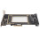 Κάρτα προσαρμογέα U.2 σε PCIe4.0, κάρτα επέκτασης συμβατότητας Plug and Play NVMe SSD για 4