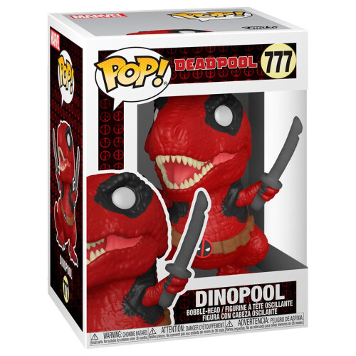 Deadpool 30. Jubiläum Dinopool Actionfigur 2