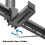 Wall/VESA mount for sound bar 5