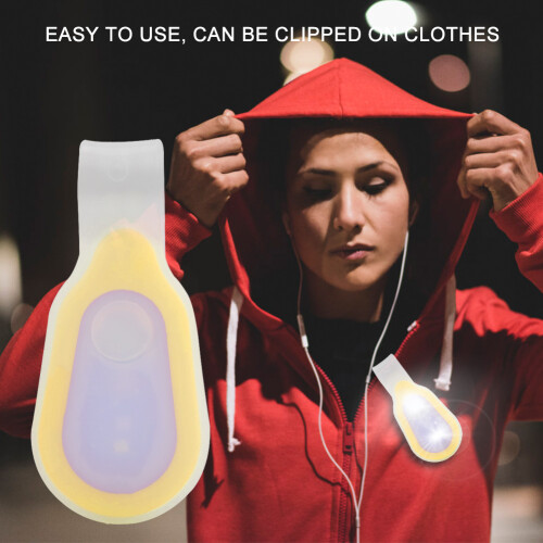 Portable Design Emergency Light Hands Free LED Flashlights Water Resistant Rechargeable Flashlight Adjustable Lighting Modes Clip On Flashlight 1