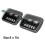 Προβολείς LED Angel Eyes με DRL High Low Beam, πιστοποιημένο από το DOT, αδιάβροχο, plug and play, 8
