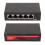 PoE Extender with Extend Mode Support, 100M Fast Ethernet Network Switch Featuring Auto MDI MDIX & Fanless Design, Compact Desktop Unit for Home 6