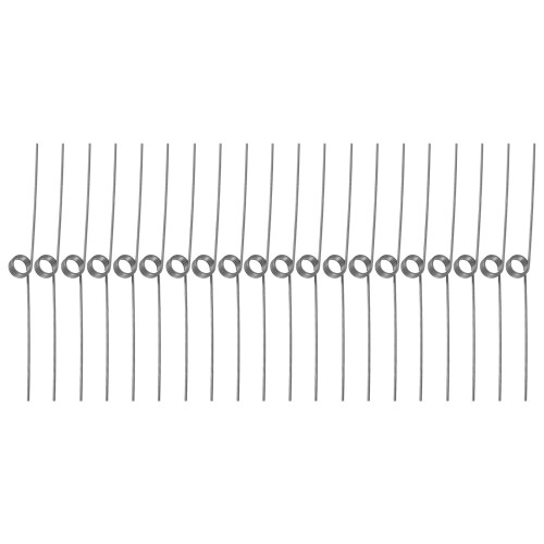 100Pcs Heavy Duty Stainless Steel Spring for Garbage Can Lid Control 1