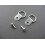 58 x 84cm Framed Mirror with Wall Hanging Fixings -  Black 3