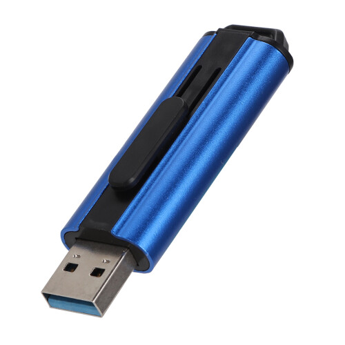 Fast Data Transfer High Capacity Flash Drive USB3.0Ultra Fast Transmission Device Push Pull Structure Rugged Metal Casing With Data Security And 2