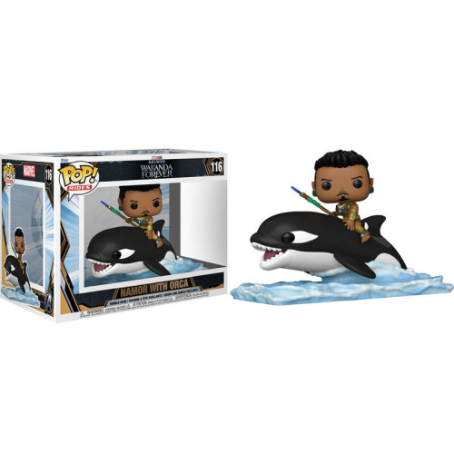 Black Panther Actionfigur mit Orca aus Wakanda Forever 1