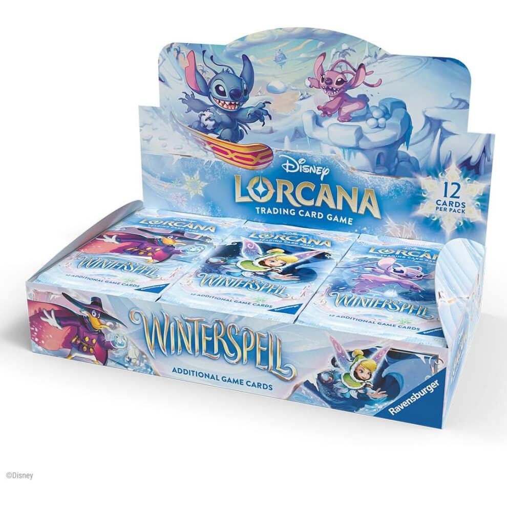 Ravensburger Disney Lorcana Tcg - Set 11 Winterspell - Booster (24 Count)