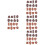 64Pcs Bright Colored Desktop Chocolate Models for Kids Educational Use 7