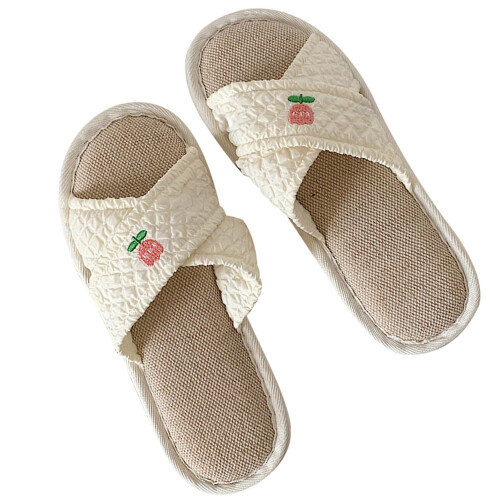 Παντόφλες Memory Foam για γυναίκες, άνετα παπούτσια υπνοδωματίου με ανοιχτά δάχτυλα, 1