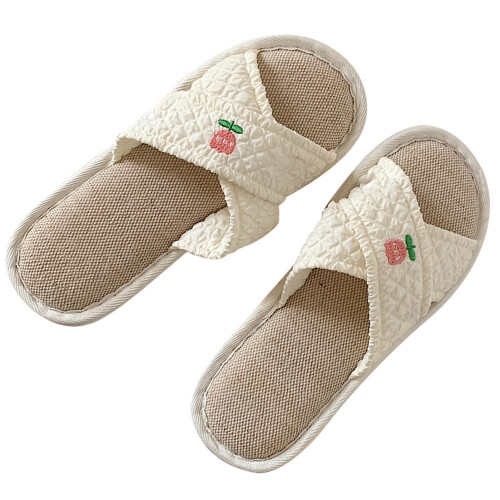 Παντόφλες Memory Foam για γυναίκες, άνετα παπούτσια υπνοδωματίου με ανοιχτά δάχτυλα, 2