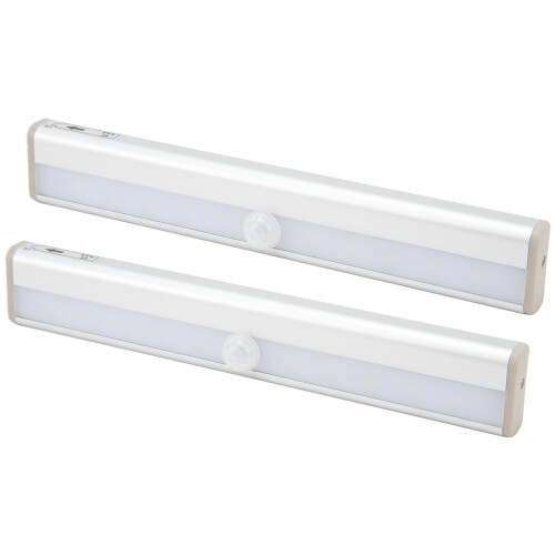 RV Step Lights 0.8W White 3-6V 2pcs Motion Sensor